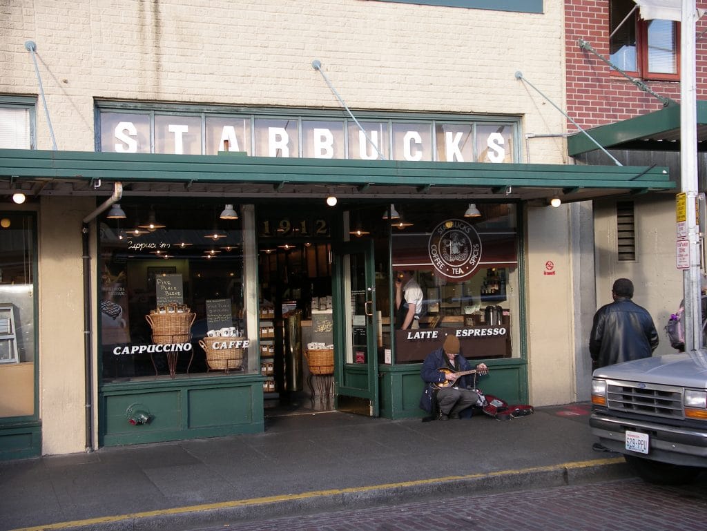 Pike Place Starbucks store