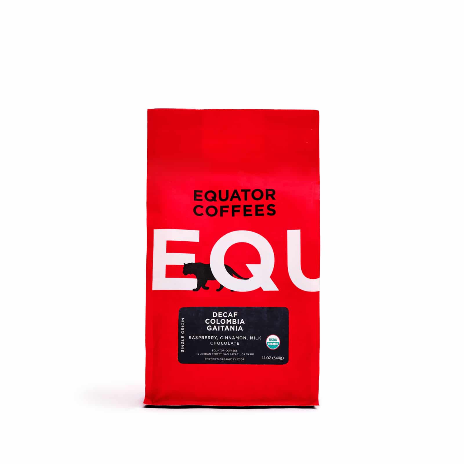 Equator organic coffee
